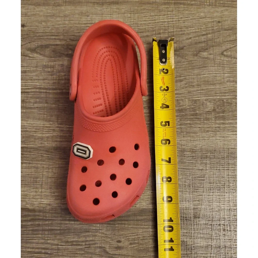 Crocs Classic Slip On Clogs‎ Youth Size J5 Red